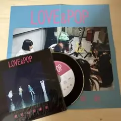 廃盤 LOVE & POP 東京初期衝動 ミニポスター付きCD