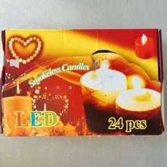 LEDキャンドル　24個セット