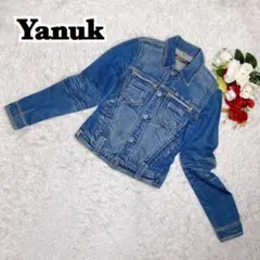 【定番】ヤヌーク デニムジャケット ジージャン Gジャン ヴィンテージ加工