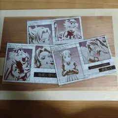 鬼滅の刃　ダイニング　お楽しみくじ　メタリックポストカード　童磨　胡蝶しのぶ