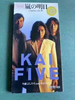 甲斐よしひろ and KAI FIVE 嵐の明日 8cmシングルのサムネイル
