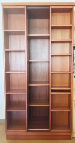 seisyo furniture 木目調 ガラス扉 食器棚 キッチン収納棚 美品 - メルカリ