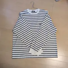 HECT ボーダー ポケットTシャツ
