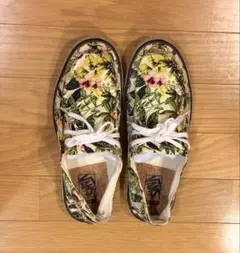 【美品】VANS ヴァンズRATA MOCラタモック ボタニカル柄 26.5cm