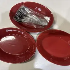 サントリー金麦あいあいカレー皿とカレースプーンのサムネイル