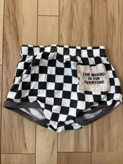 チェック柄パンツ