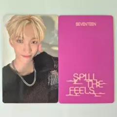 SEVENTEEN ミンギュ　SPILL THE FEELS サイン入り生写真 SPILL THE FEELS ミンギュ トレカ サイン会 yes24 - メルカリ