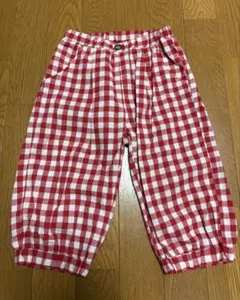 バースデイ　Favon チェック柄 ロングパンツ キッズ　100cm