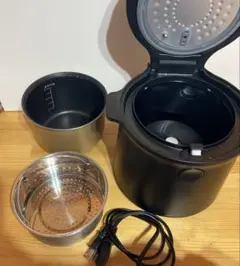 値下げしました。LOCABO 糖質カット　炊飯器　ブラックのサムネイル