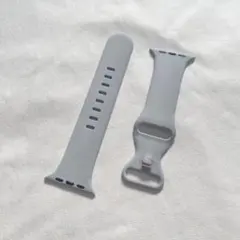 アップルウォッチバンド シリコン グレー Apple