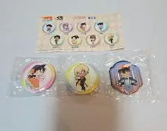 くら寿司 ビッくらポン コナン 缶バッジ＆マグネットシート