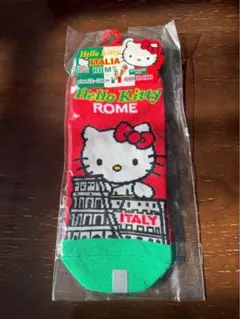 【希少】ハローキティご当地靴下　ROMA ローマ未使用品