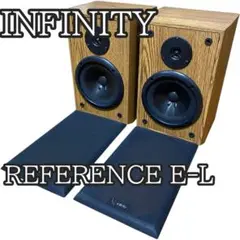 インフィニティ　Reference E-L スピーカー　ペア　2way Infinity Reference E-L Home 2 Way Bookshelf Speakers - YouTube