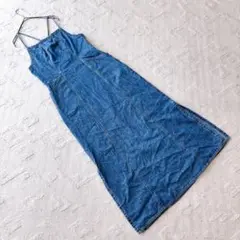 AE OUTFITTERSワンピース デニム キャミソール ロングワンピース