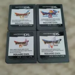 【DS】ドラゴンクエストIV・V・VI・IX ソフト4本セット まとめ売り