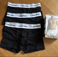 Calvinklein　3枚　L　ボクサーパンツ　カルバンクライン　コットン
