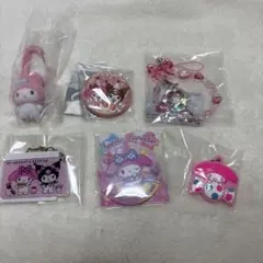 ｙ*様 まとめ売り　マイメロ　メロクロ　刺繍缶バッジ マイメロとクロミ　ガチャ
