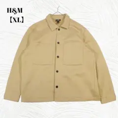 美品✨️H&M　エイチアンドエム【XL】コーデュロイ調 長袖シャツジャケットのサムネイル