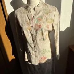 ローラアシュレイ麻　スーツ