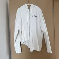 BTS アーティストメイド JUNGKOOK ジョングク パーカー 白 XL - メルカリ