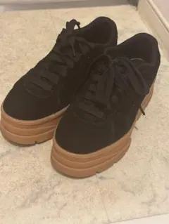 PUMA スニーカー 厚底 PUMA RIVO SUEDE リボ スエード
