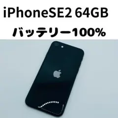 【格安美品】iPhone SE2 64GB simフリー本体 319