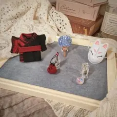 【祭8】 10cm ぬい服　大人浴衣フルコーデセット