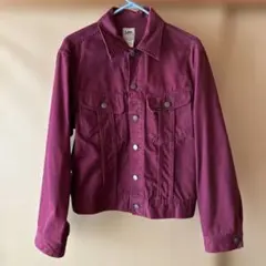 Lee WESTERNERモデル ジャケット ワインレッド L