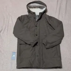 new balance ニューバランス 　フードジャンパー　コート　カーキ