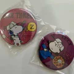 ピーナッツカフェ名古屋　ガチャ　缶バッチ　シークレット　スヌーピー　ルーシー