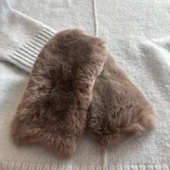 《超美品》ユナイテッドアローズ　フィンガーレスグローブ　モカ