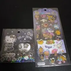 キティおはじきシールフレーク＆ドロップジェリーシール