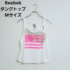 Reebok タンクトップ ノースリーブ M カジュアル おでかけ 涼しい 夏