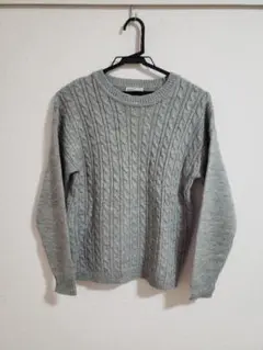 本日限り！大大大限界値下げ！earth music&ecology ニットグレー