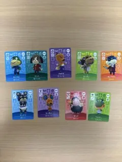 9枚 あつまれ どうぶつの森 amiiboカード 第一弾