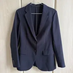 UNIQLO 感動ジャケット S ネイビー 211-445167のサムネイル