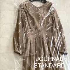 タグ付き JOURNAL STANDARD マキシ ワンピース ベージュ