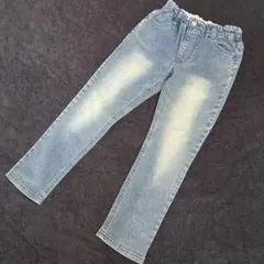 BREEZE キッズ デニムパンツ ウエストゴム 120cm