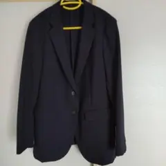 ユニクロ 感動ジャケット テーラードジャケット　ネイビー L