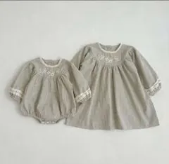 2点セット　ワンピース　ロンパース　70 110のサムネイル