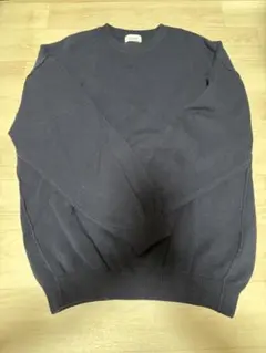 JUNRED ジュンレッド クルーネックニット ネイビー Sサイズ