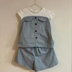 a.v.v トップスショートパンツセットアップ140のサムネイル