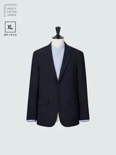 感動ジャケット/カスタムオーダー/XLサイズ 着丈77/レングス63 ネイビー