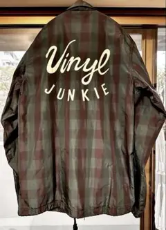 レア！　VINYL JUNKIE ヴァイナルジャンキー　コーチジャケット　M