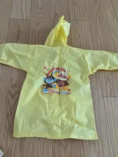 アンパンマン カッパ　レインコート イエロー 100