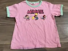 BREEZE ミニーマウス 半袖Tシャツ ピンク 110cmのサムネイル