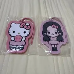 新品未開封 ハローキティ ジス ラゲージタグ 2種セット