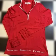 2e MUSÉE D'UJI レディースハーフジップシャツ 40