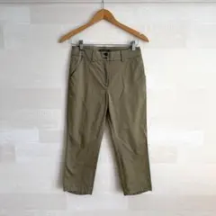 【美品】LAURA ASHLEY カジュアルパンツ サイズ9 カーキ　春夏秋