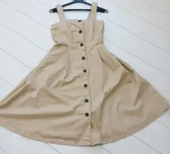 C・O・L・Z・A・　レディース　キャミワンピース　サイズS　ベージュ
